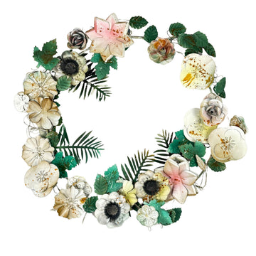 RUSTIC FLORAL WREATH