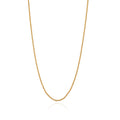 Rope Chain Necklace Gold 17