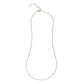 Rope Chain Necklace Silver 17
