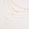 Star Gaze Triple Layer Night Sky Necklace Gold - Lila Rasa