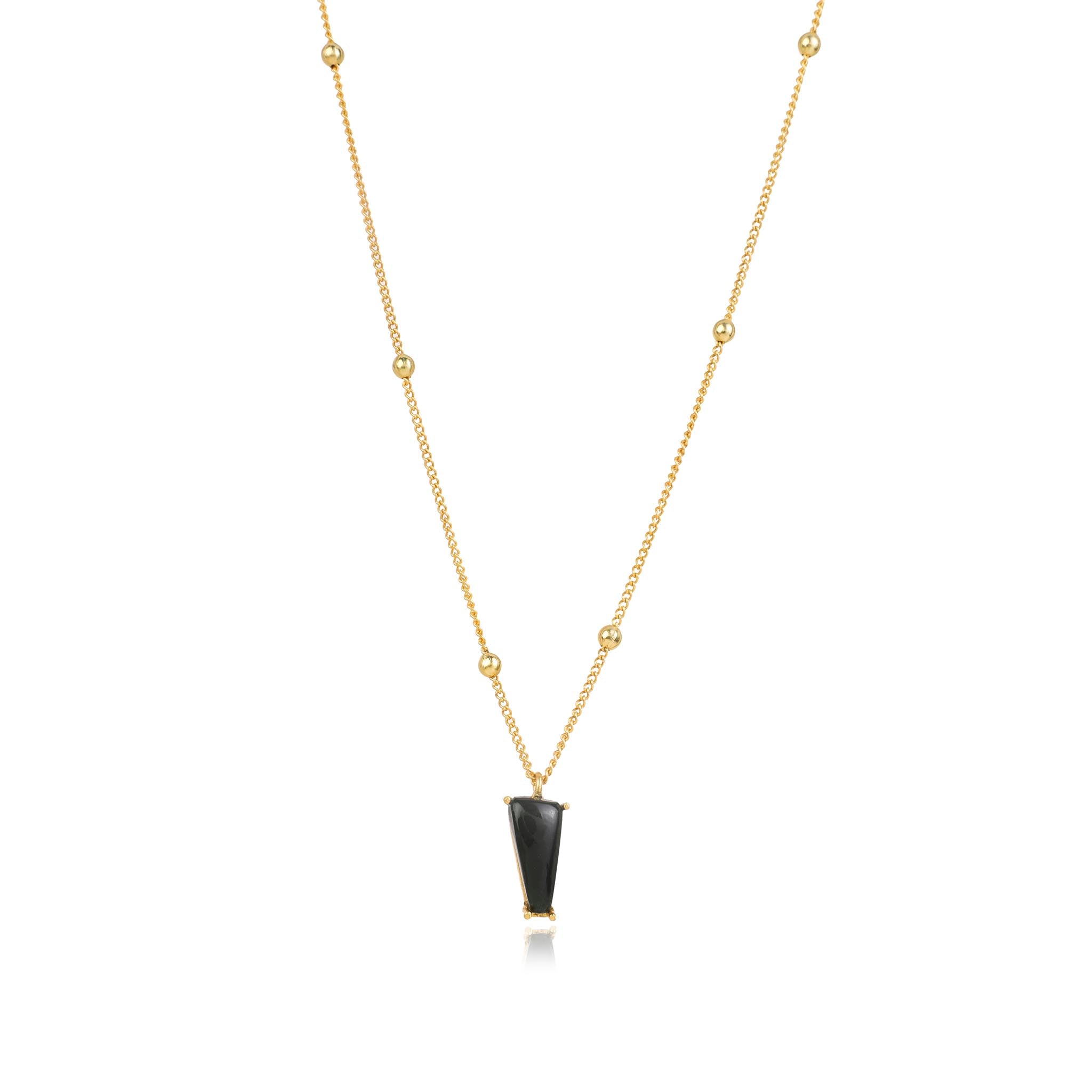 Stellar Elegance - Chakra Necklace Blood Stone - Lila Rasa