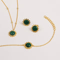 Stellar Elegance - Chakra Bracelet Malachite - Lila Rasa