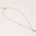 Stellar Elegance - Chakra Necklace Mother of Pearl - Lila Rasa