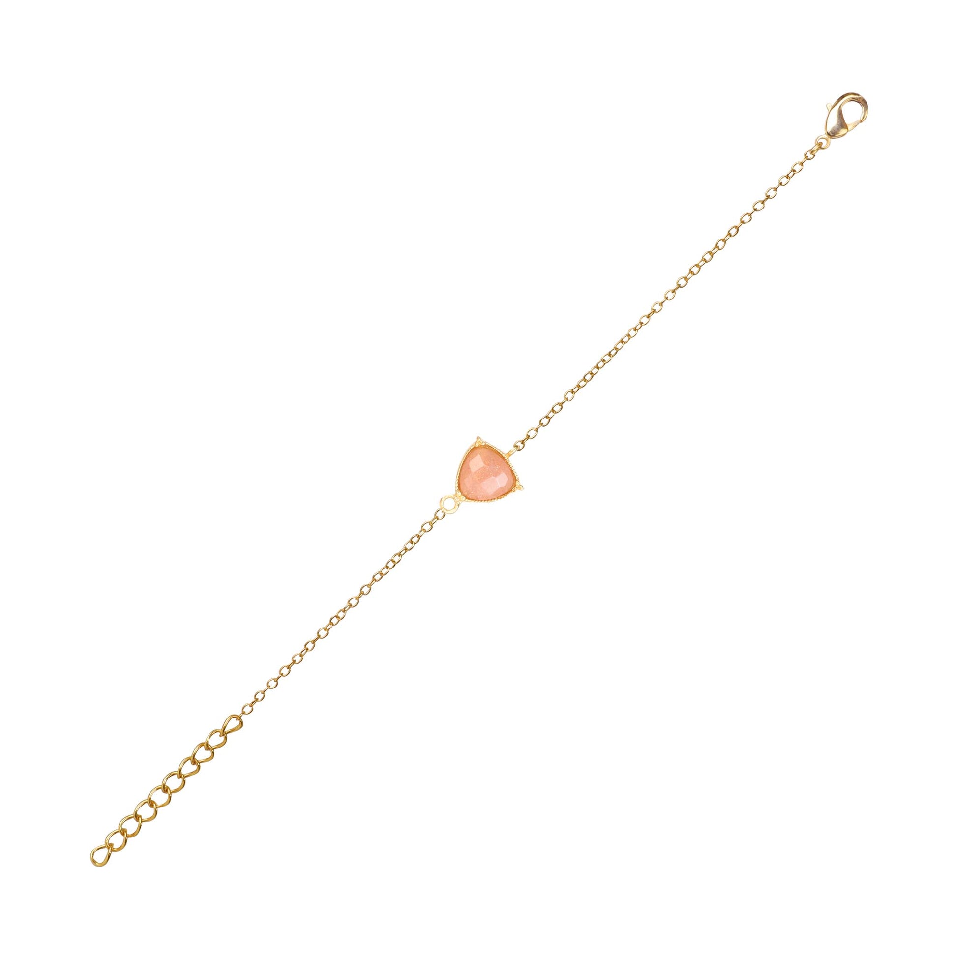 Stellar Elegance - Chakra Bracelet Moon Peach - Lila Rasa