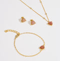 Stellar Elegance - Chakra Necklace Moon Peach - Lila Rasa