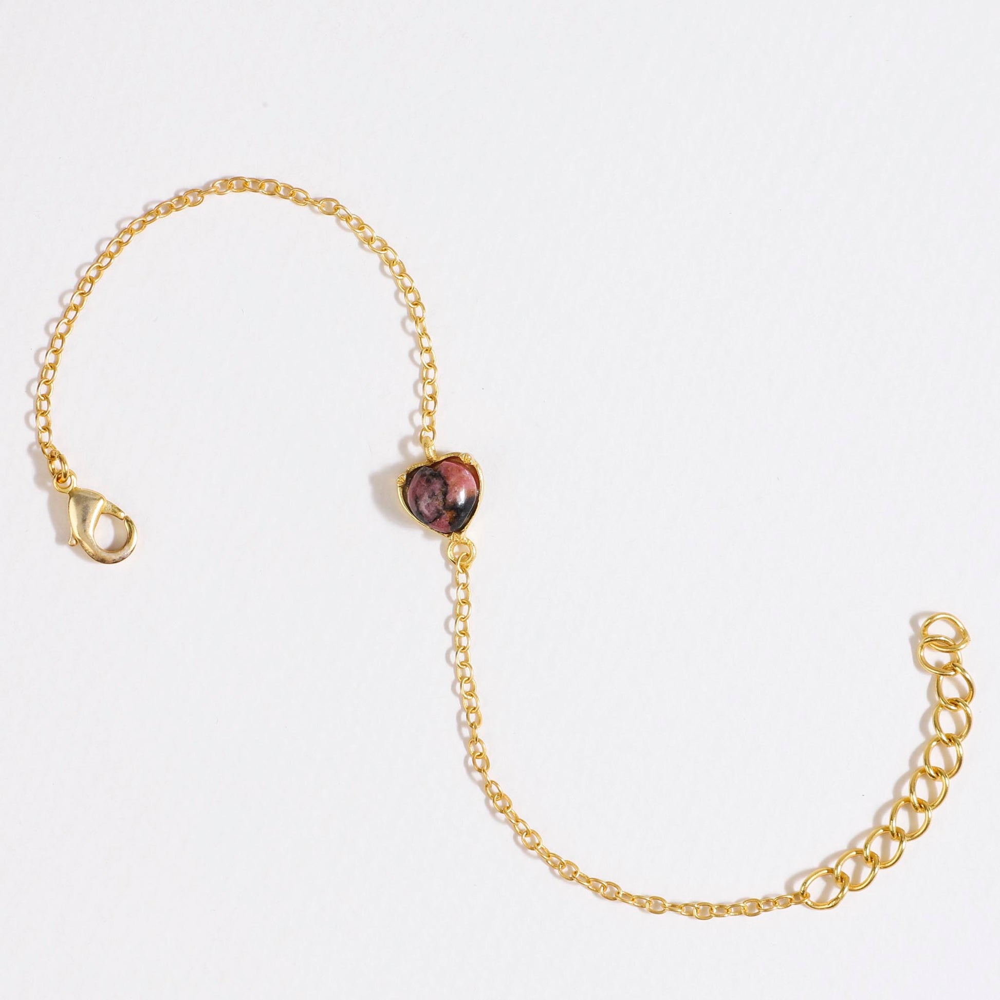 Stellar Elegance - Chakra Bracelet Rhodonite - Lila Rasa