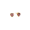 Stellar Elegance - Chakra Earrings Rhodonite - Lila Rasa