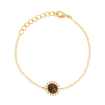 Stellar Elegance - Chakra Bracelet Tiger Eye - Lila Rasa
