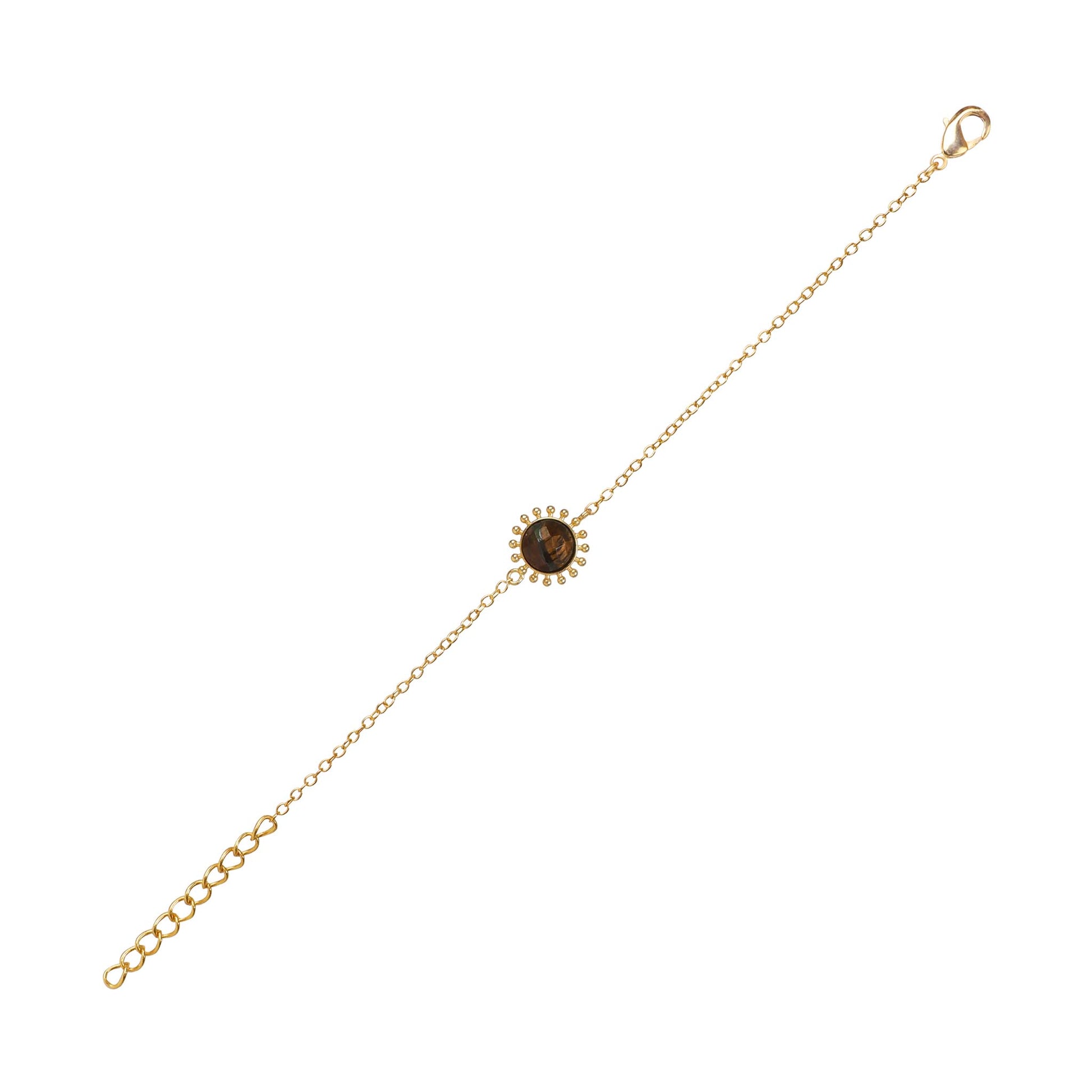 Stellar Elegance - Chakra Bracelet Tiger Eye - Lila Rasa