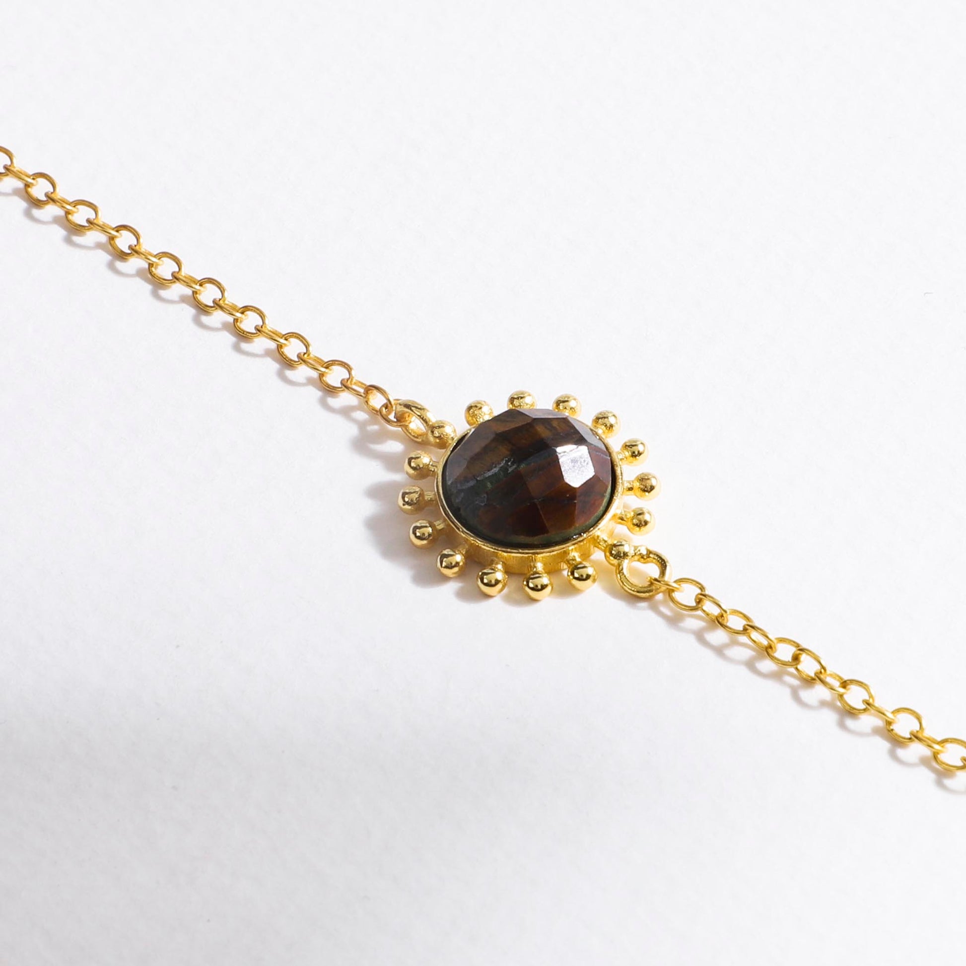 Stellar Elegance - Chakra Bracelet Tiger Eye - Lila Rasa