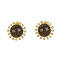 Stellar Elegance - Chakra Earrings Tiger Eye - Lila Rasa