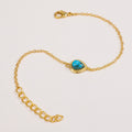 Stellar Elegance - Chakra Bracelet Turquoise - Lila Rasa
