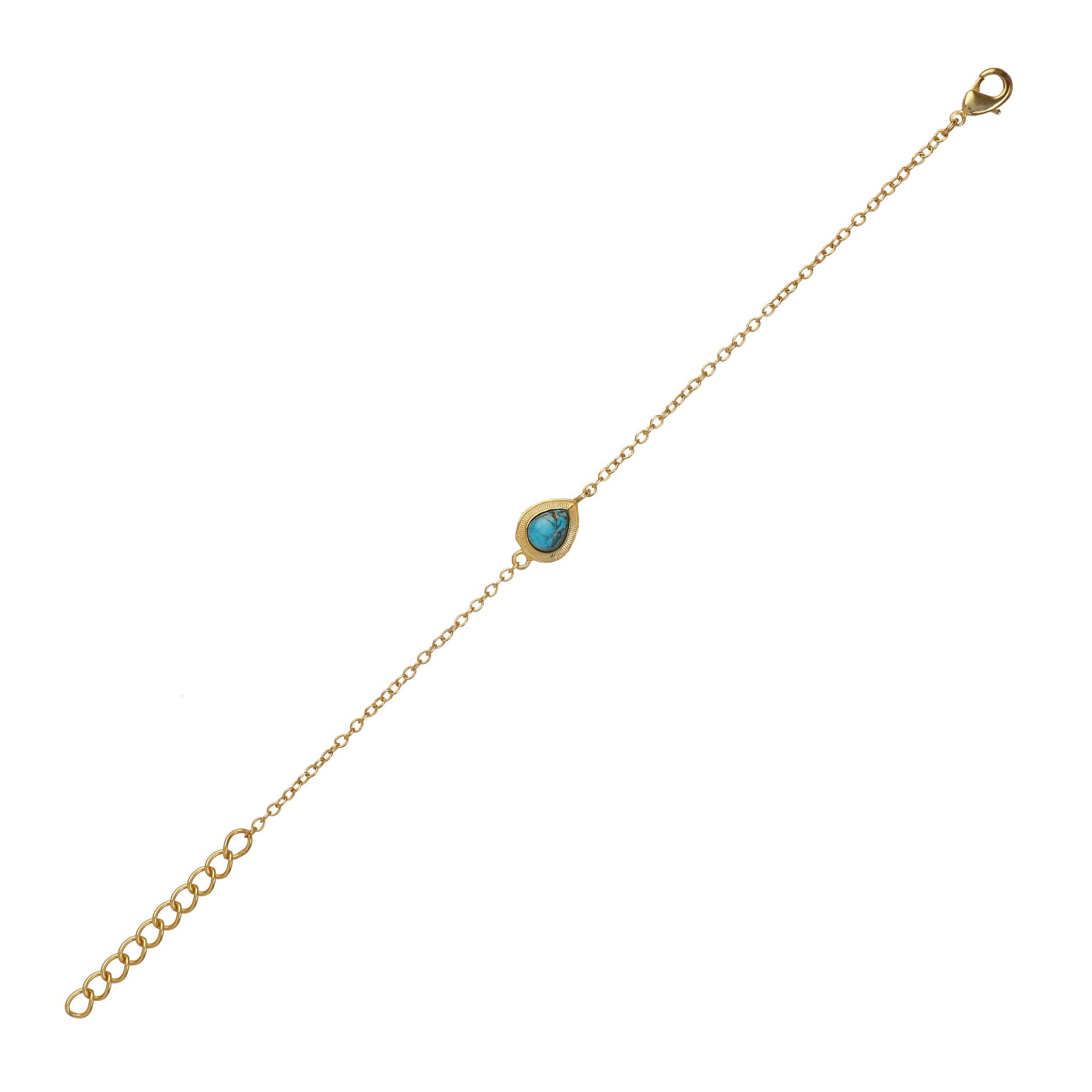 Stellar Elegance - Chakra Bracelet Turquoise - Lila Rasa