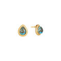 Stellar Elegance - Chakra Earrings Turquoise - Lila Rasa