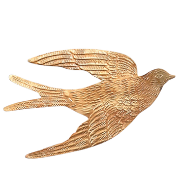 Swallow Bird Golden