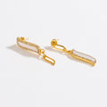 Wave Symphony Earring Mother Of Pearl - Lila Rasa