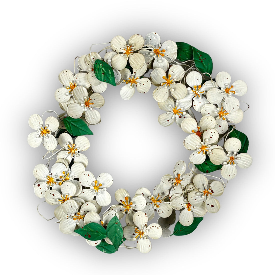 White Floral Wreath